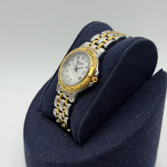 Raymond Weil Geneve 5360 Ladies Quartz Watch Roman Numeral White Dial 28mm main image 5